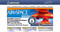 Desktop Screenshot of electroair.net