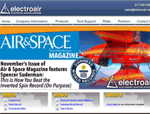 Tablet Screenshot of electroair.net